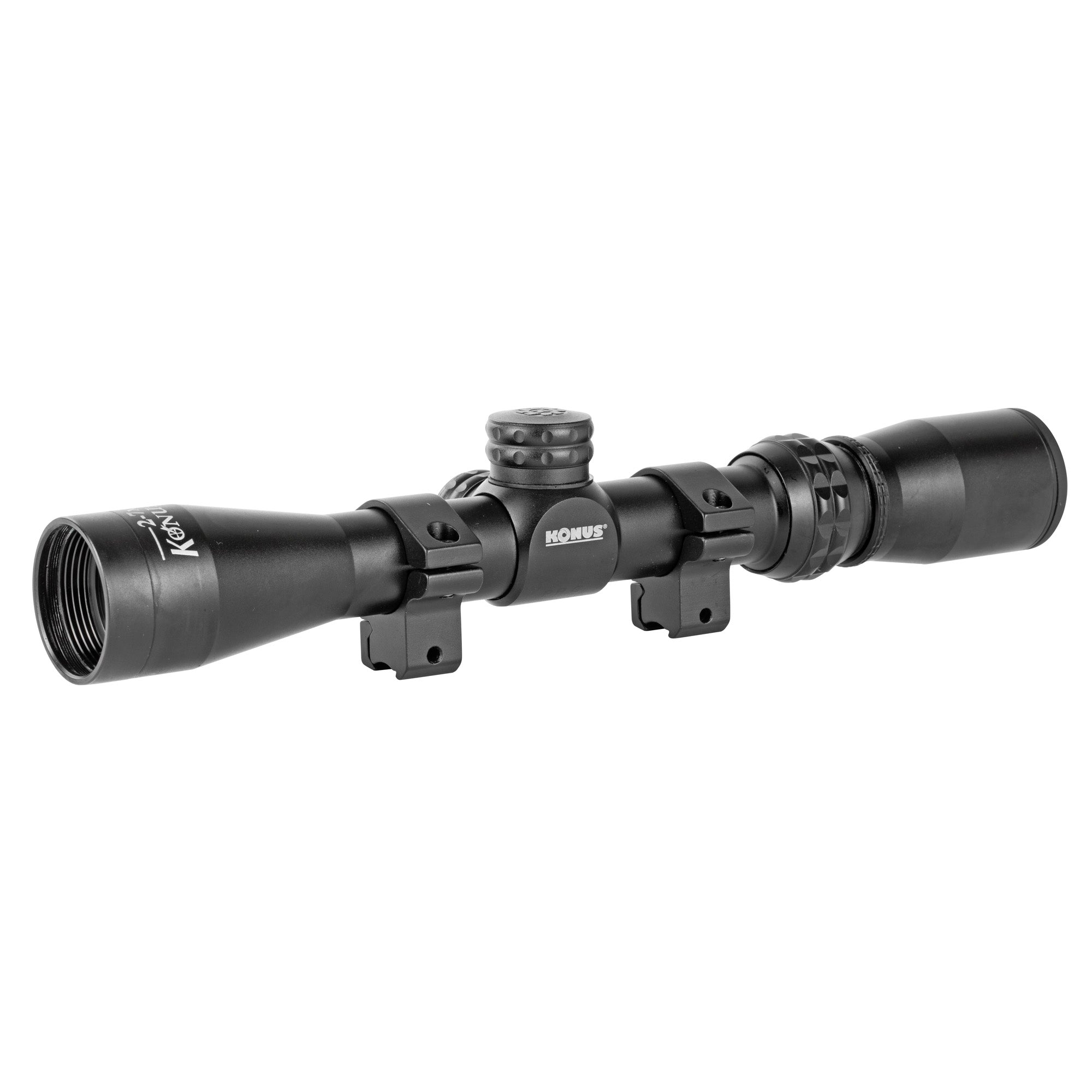 KonusPro 2-7X32 Rifle Scope by Konus - Compact 32mm with Glass Etched 30/30 Reticle