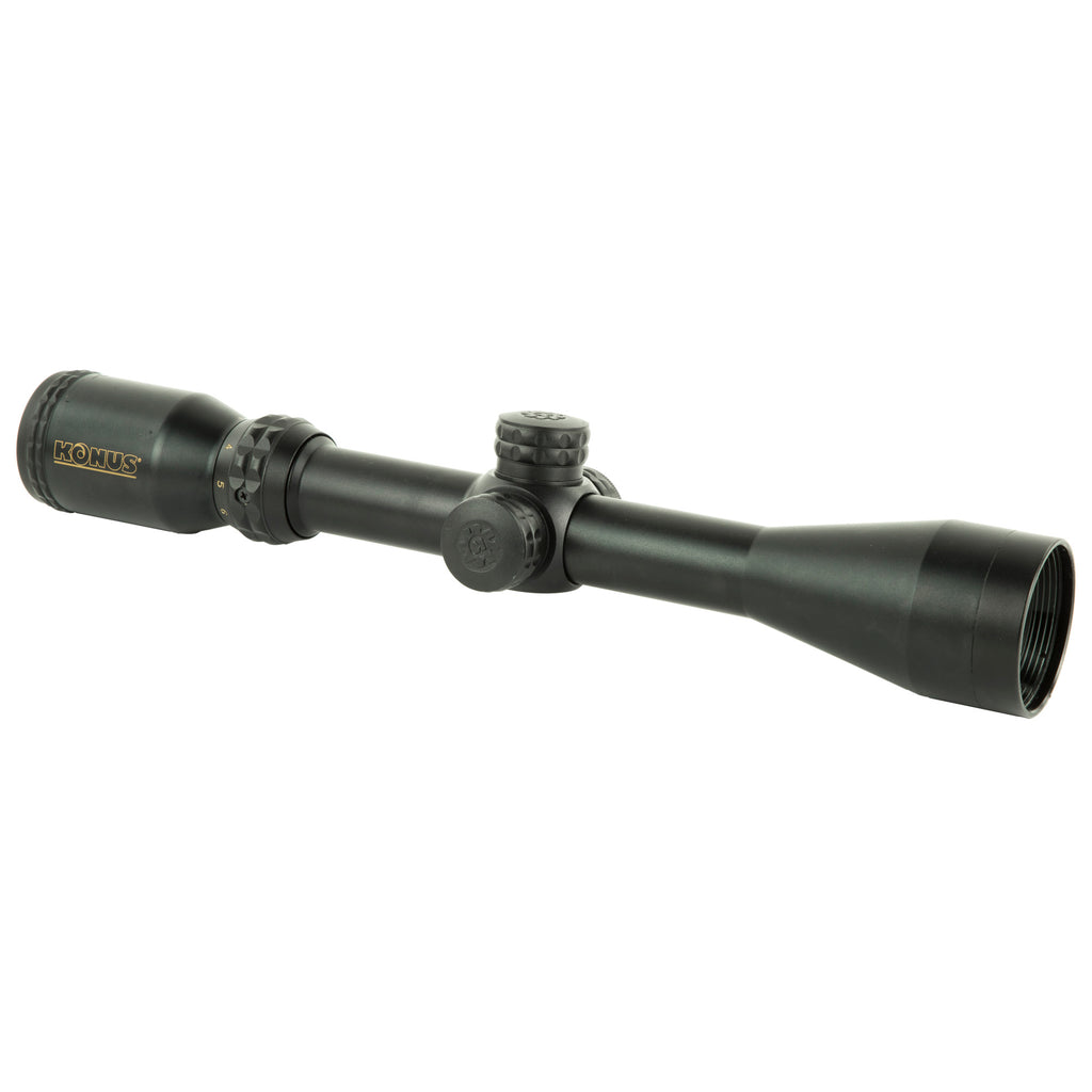 KonusPro 3-9x40 Rifle Scope with 550 Yard Ballistic Reticle by Konus - Black