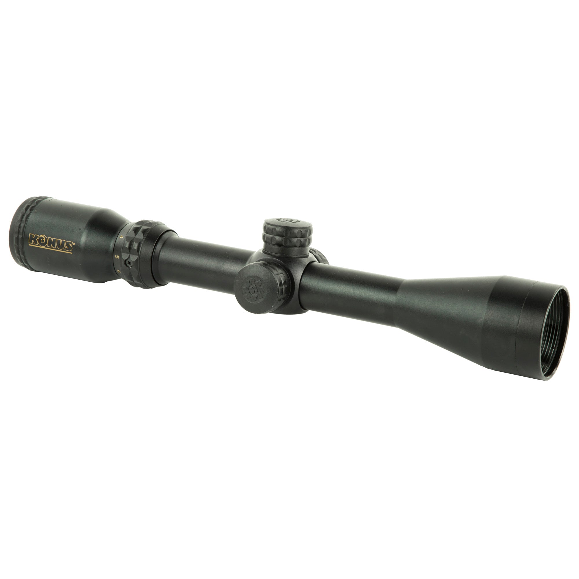 KonusPro 3-9x40 Rifle Scope with 550 Yard Ballistic Reticle by Konus - Black