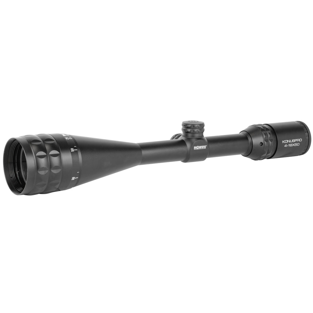 KonusPro 4-16X50 Rifle Scope with Etched 550-Yard Ballistic Reticle by Konus