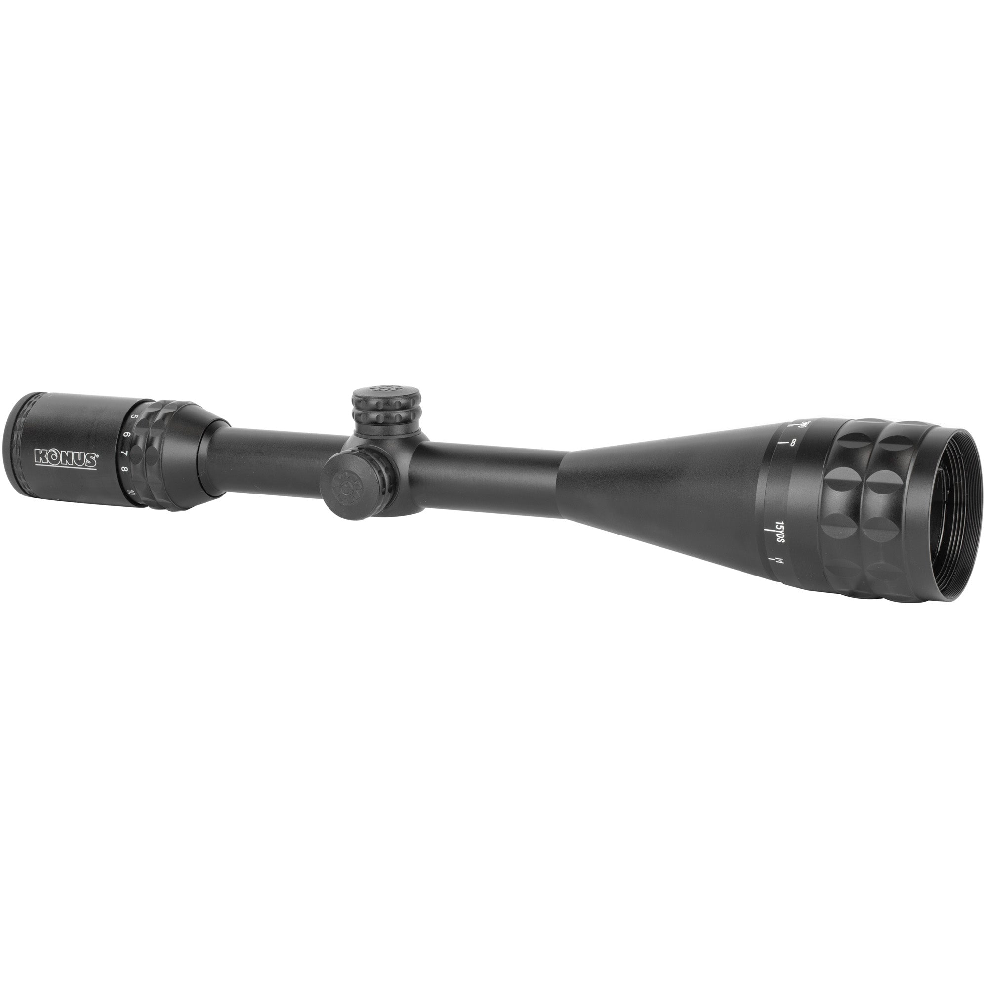 KonusPro 4-16X50 Rifle Scope with Etched 550-Yard Ballistic Reticle by Konus