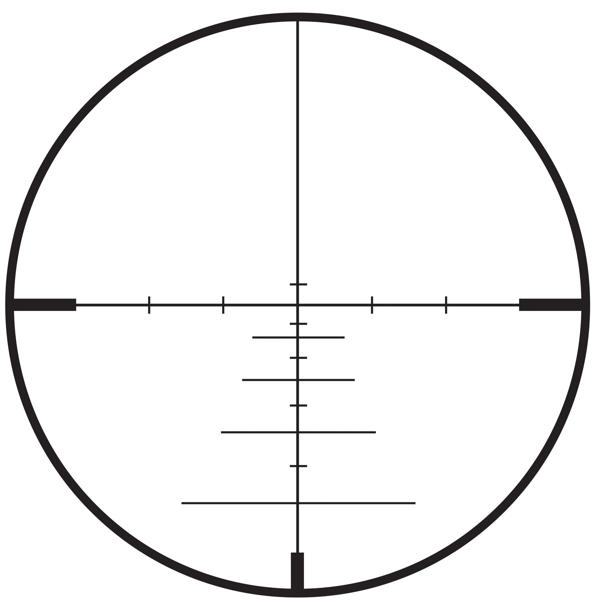 KonusPro 4-16X50 Rifle Scope with Etched 550-Yard Ballistic Reticle by Konus