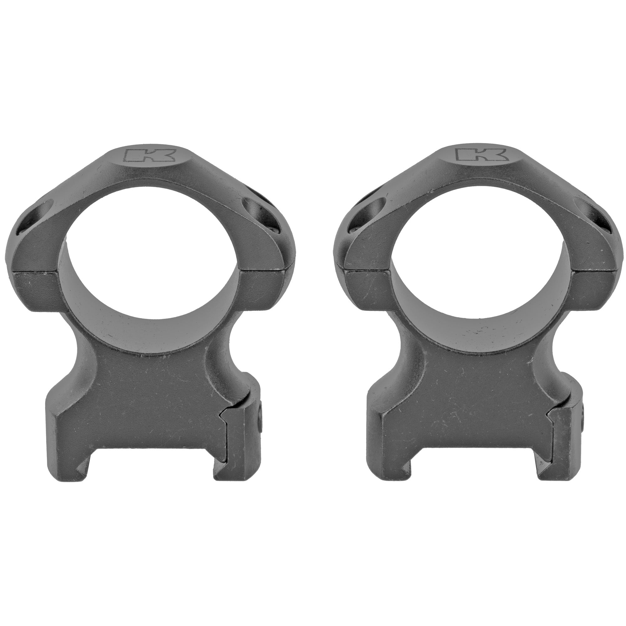Konus High 1 Steel Ring Mounts – 1 inch Black for Optics and Scopes