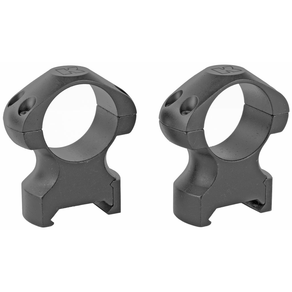 Konus High 1 Steel Ring Mounts – 1 inch Black for Optics and Scopes