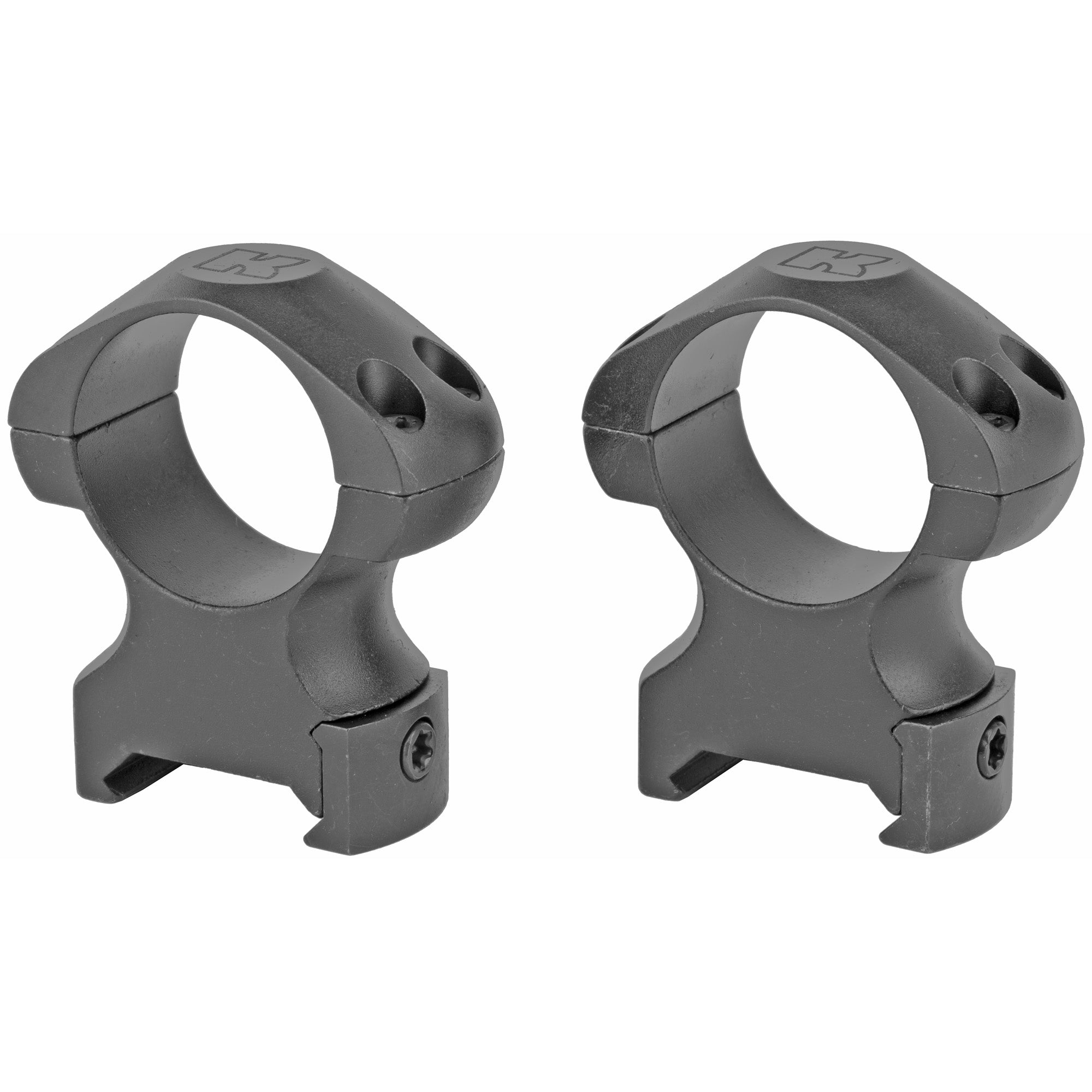 Konus High 1 Steel Ring Mounts – 1 inch Black for Optics and Scopes