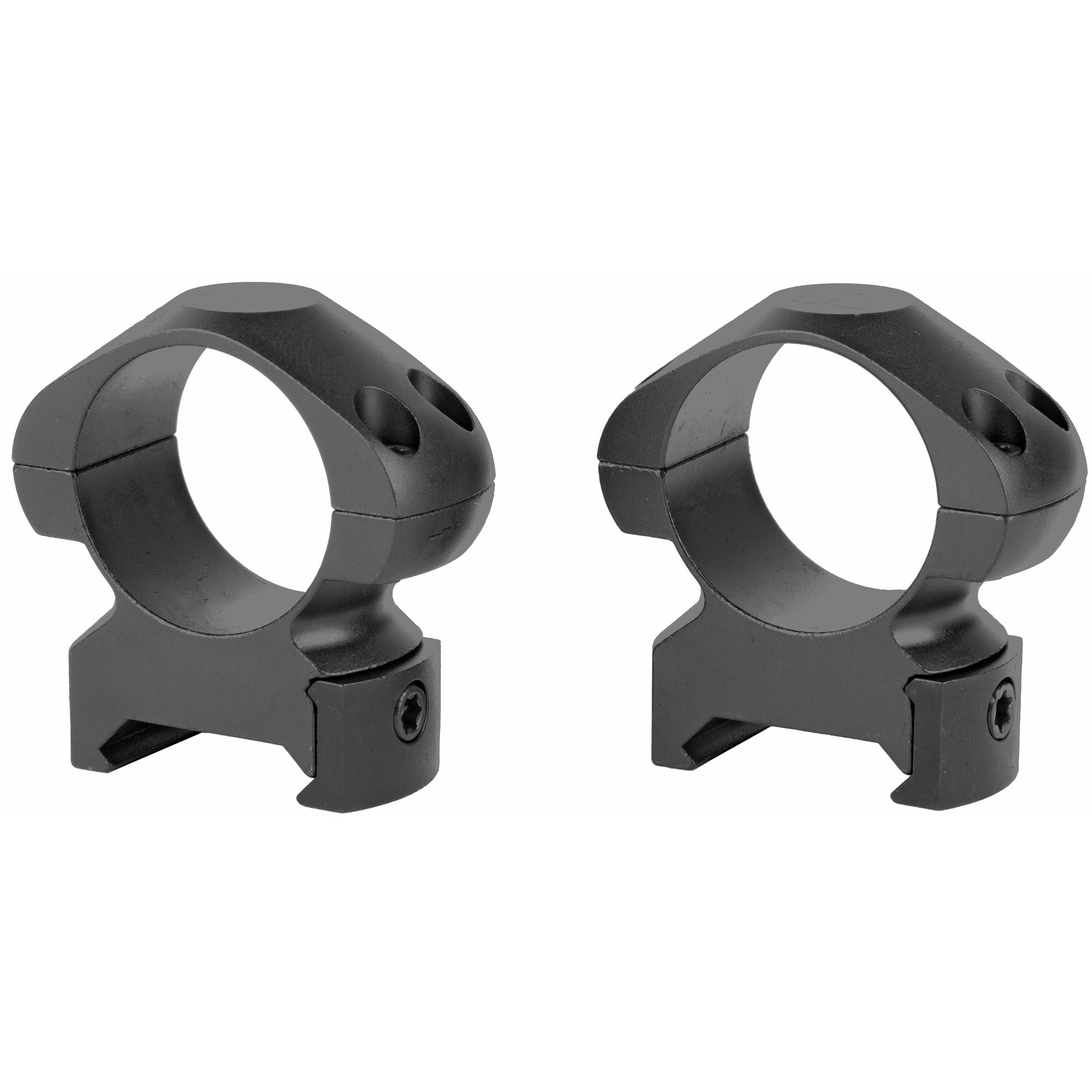 Konus Medium 1 Steel Ring Mounts for Rifles and Scopes – Black, Size 1