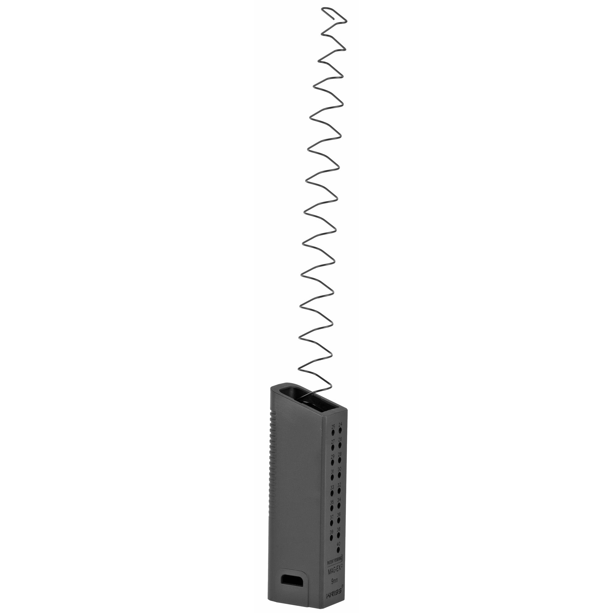KRISS USA KVA-MX2K90BL00 MagEx2 Magazine Extension Kit for Glock 17, 40-Round 9mm Capacity
