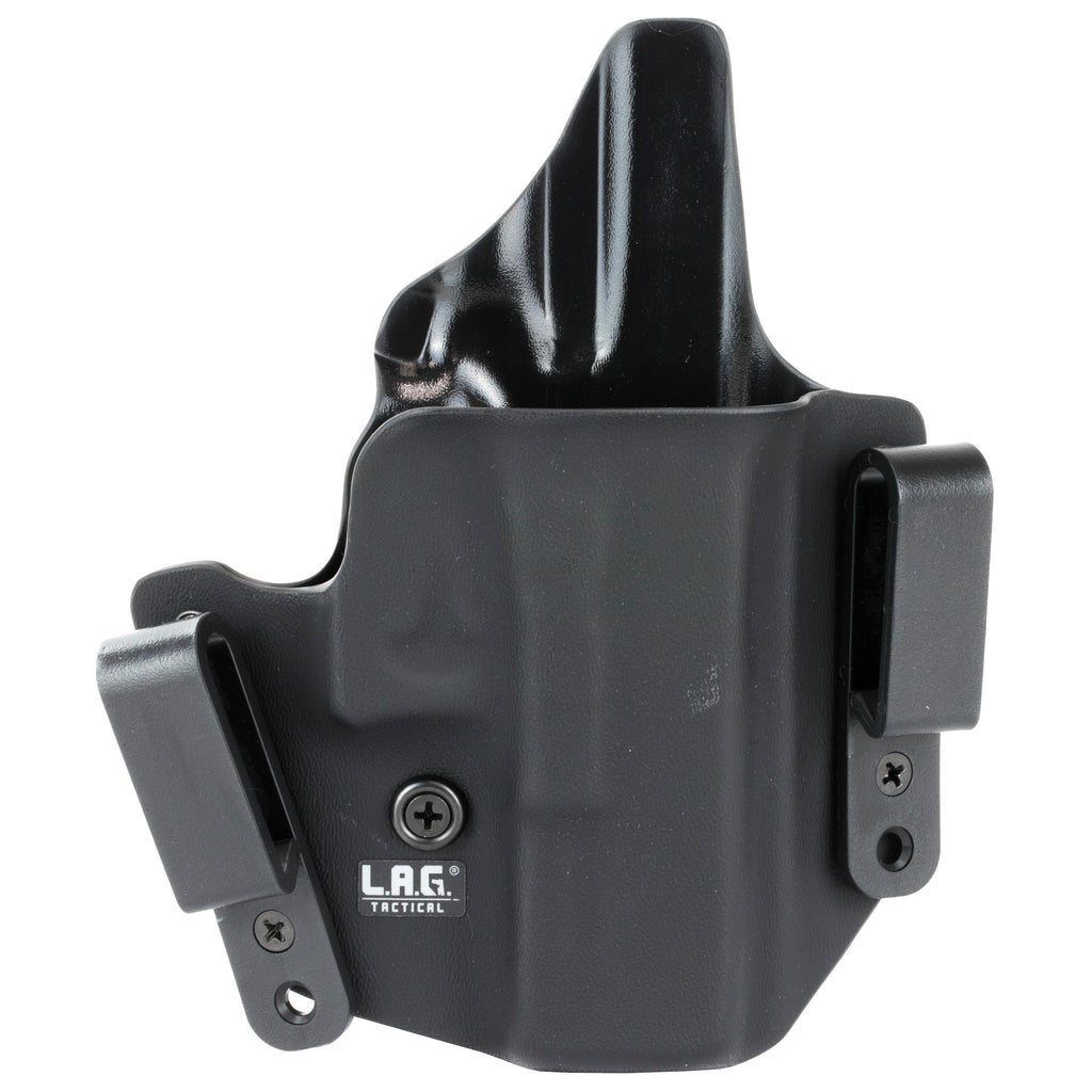 L.A.G. Tactical Defender Inside Waistband Holster for Glock 19, Right Hand, Black