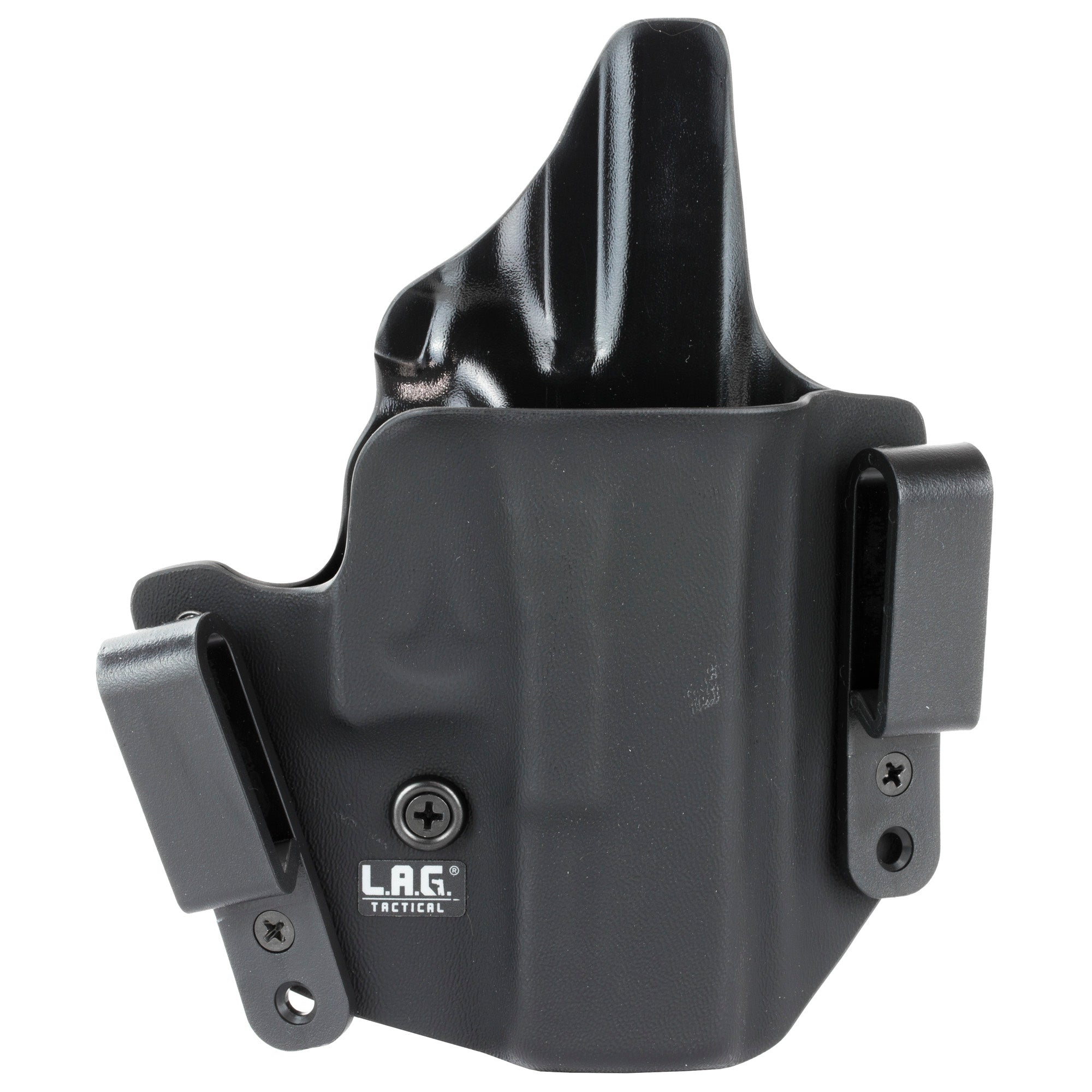 L.A.G. Tactical Defender Inside Waistband Holster for Glock 19, Right Hand, Black