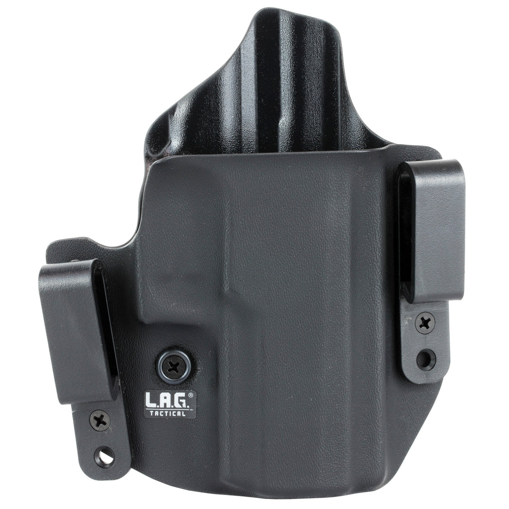 L.A.G. Tactical Inc. Defender Inside Waistband Holster for Sig P320C, Black, Right Hand