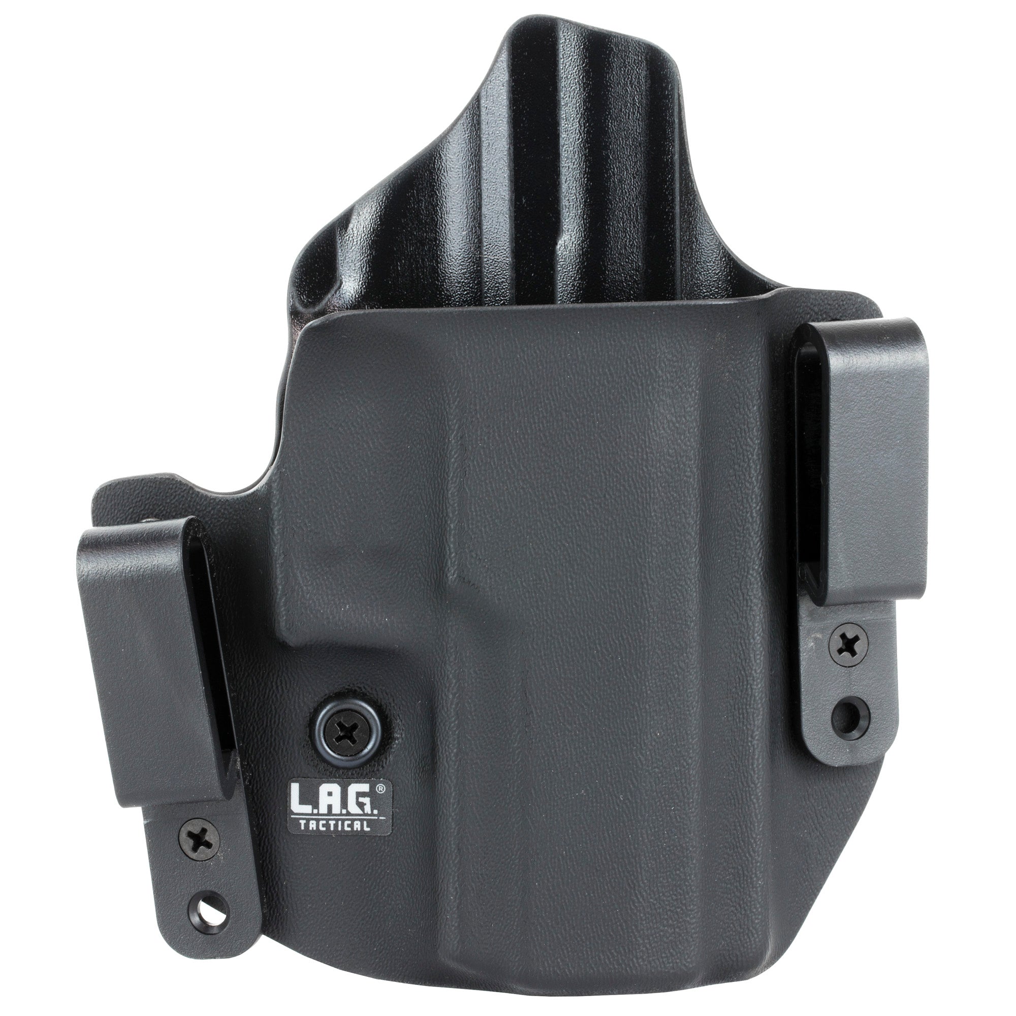 L.A.G. Tactical Inc. Defender Inside Waistband Holster for Sig P320C, Black, Right Hand