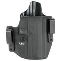 L.A.G. Tactical Inc. Defender Inside Waistband Holster for SIG P320F, Right Hand, Black Kydex