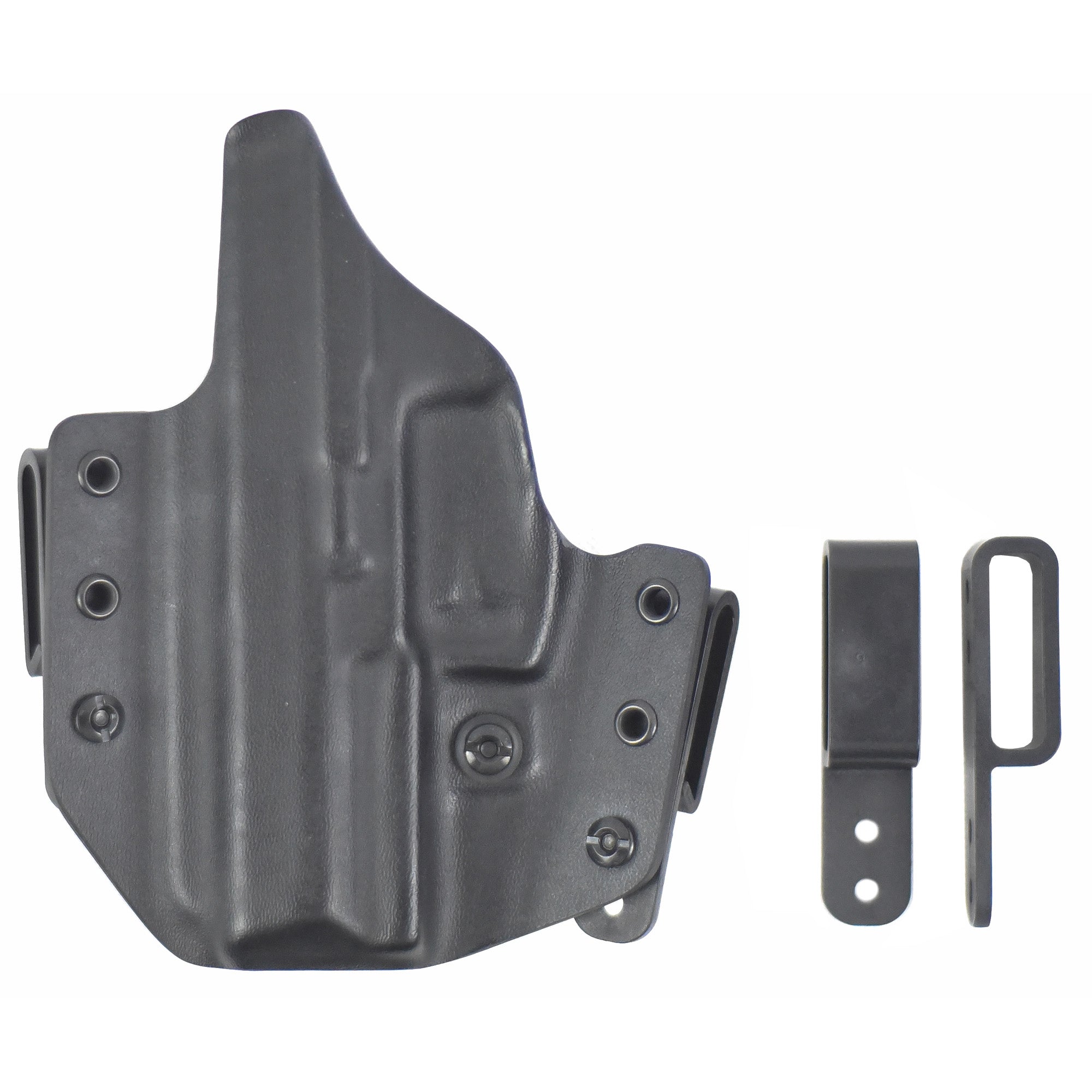 L.A.G. Tactical Inc. Defender Inside Waistband Kydex Holster for Right-Hand Use, Black