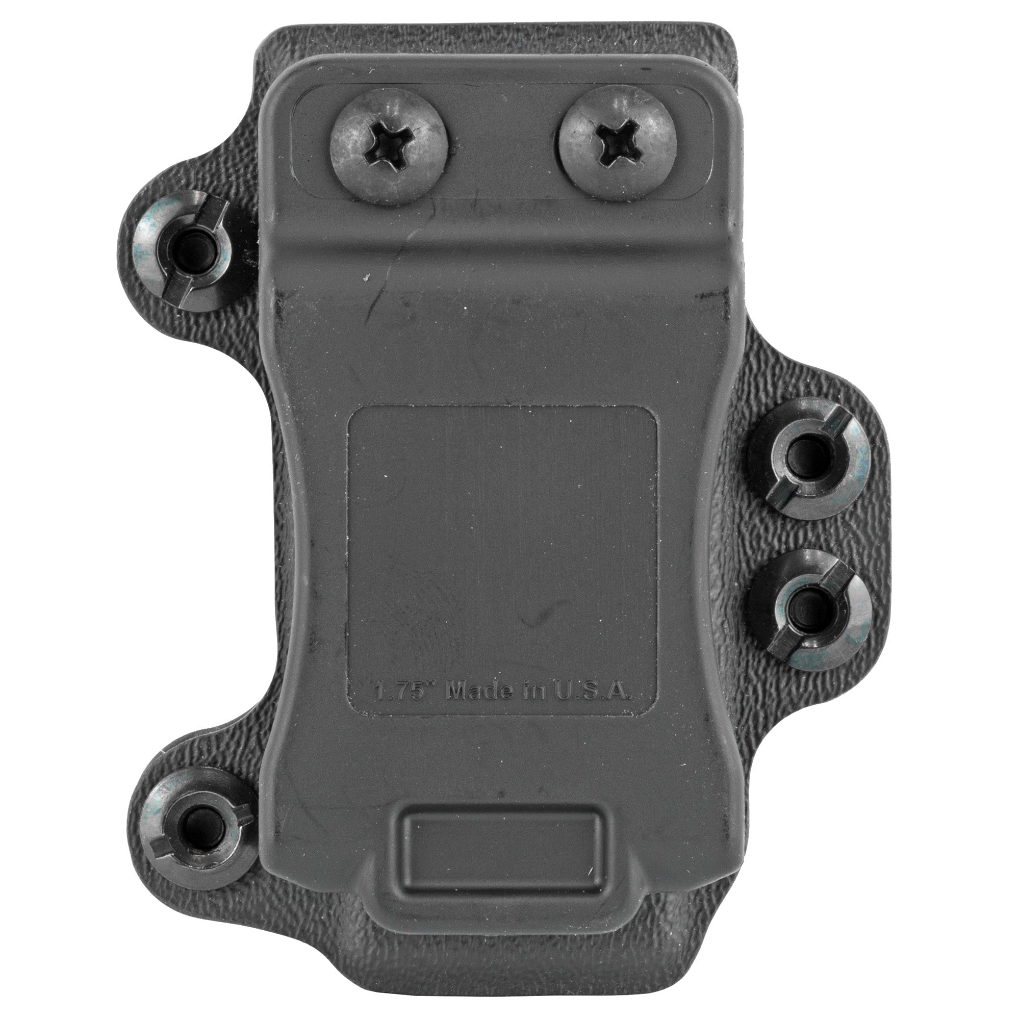 L.A.G. Tactical Inc. Single Pistol Magazine Carrier - Compact Kydex Magazine Pouch in Black