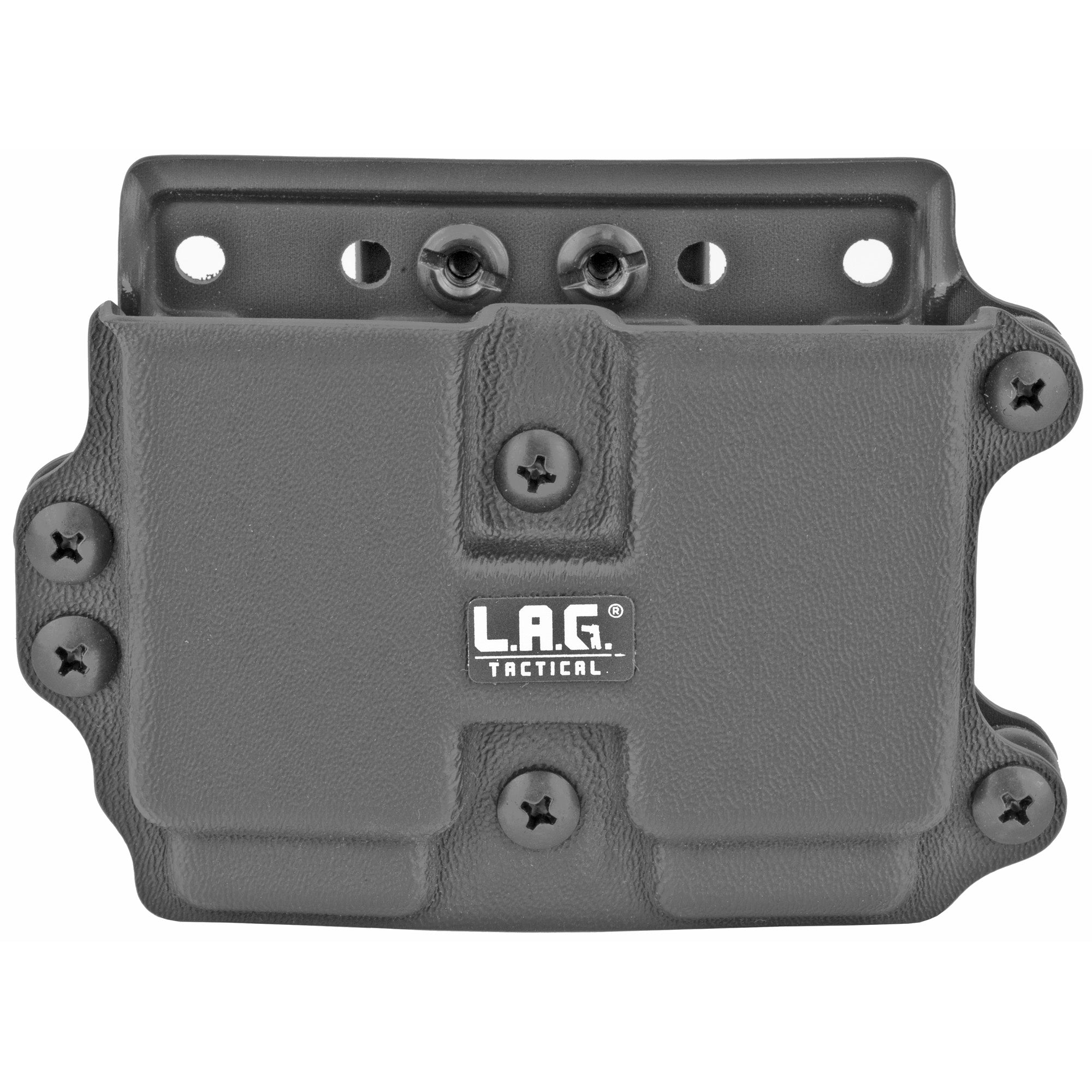 L.A.G. Tactical DMC M.C.S. Magazine Pouch for Right Hand - Black Kydex
