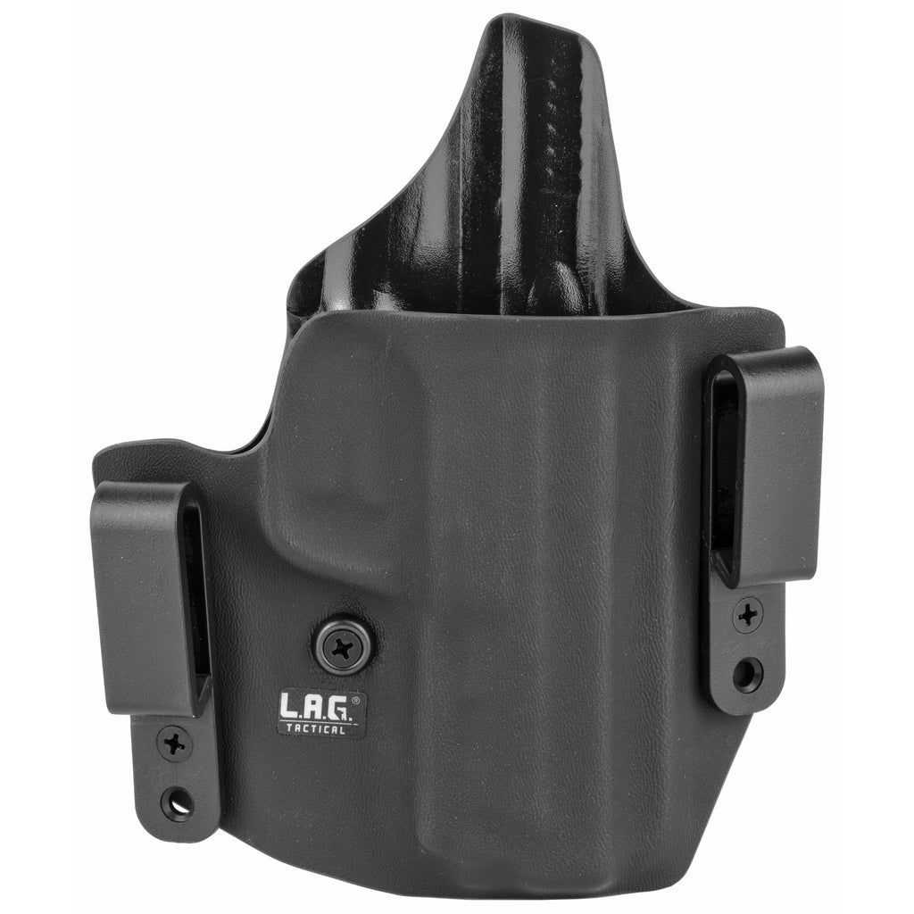 L.A.G. Tactical Defender Inside Waistband Holster for Smith & Wesson M&P M2.0 9/40 in Black, Right Hand