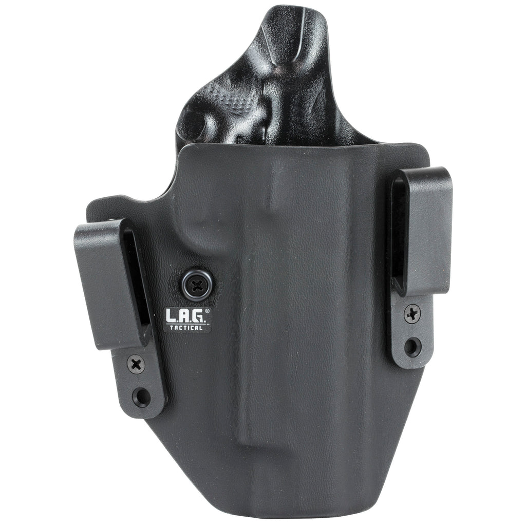 L.A.G. Tactical Defender Inside Waistband Holster for 5-Inch 1911 with Rail, Right Hand, Black
