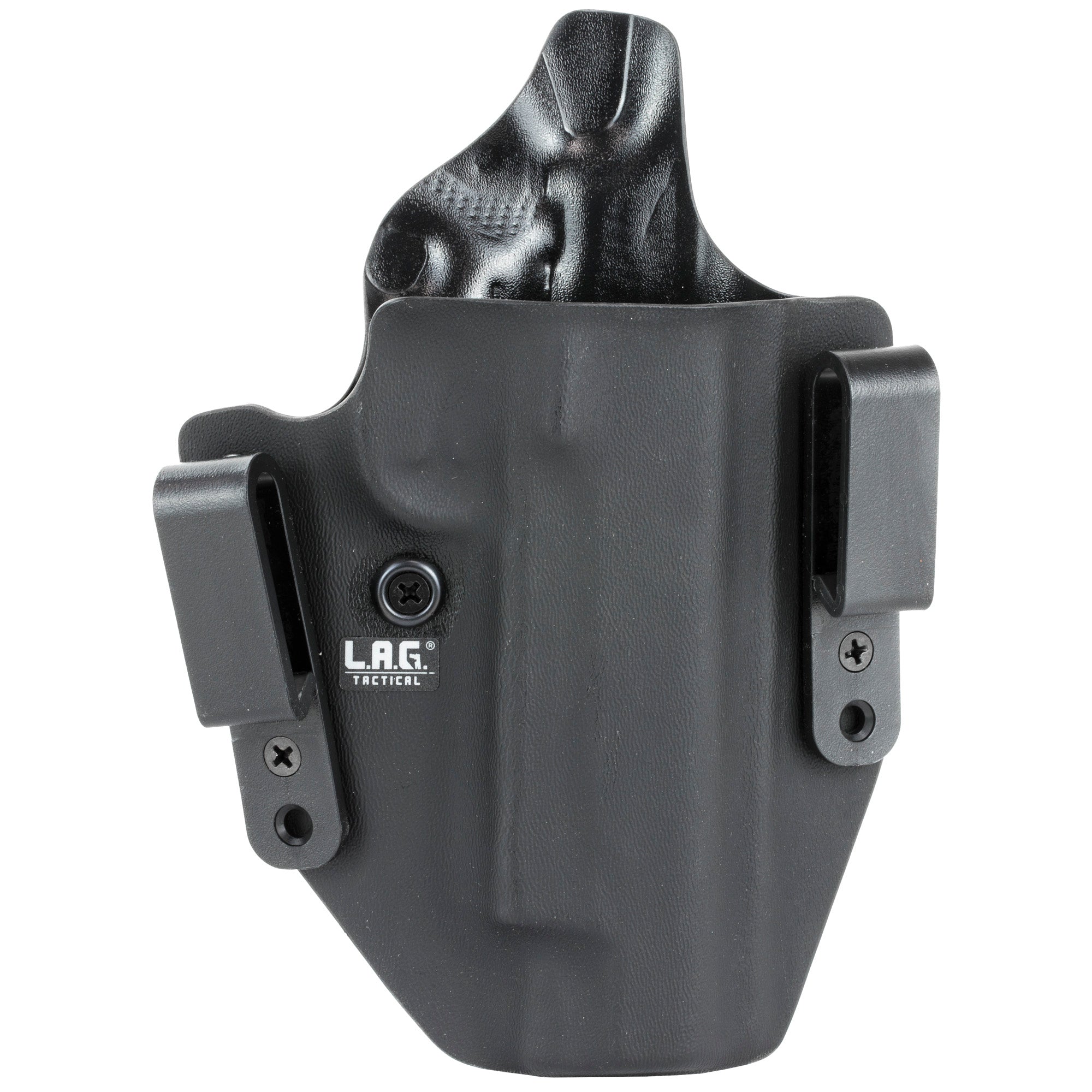 L.A.G. Tactical Defender Inside Waistband Holster for 5-Inch 1911 with Rail, Right Hand, Black