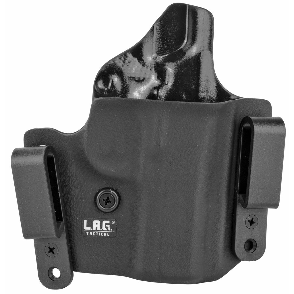 L.A.G. Tactical Inc. Defender Inside Waistband Holster for 1911, Black, Right Hand