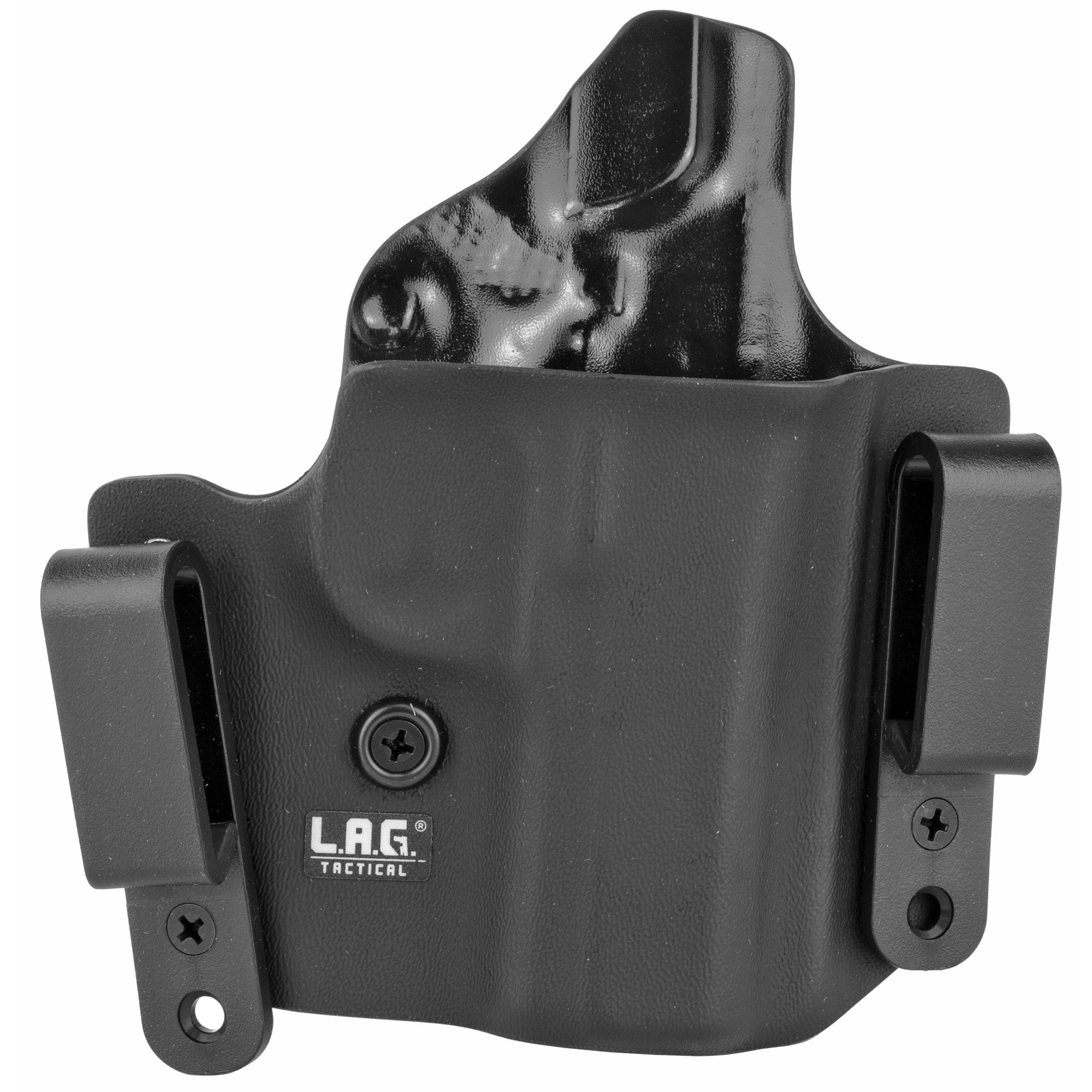 L.A.G. Tactical Inc. Defender Inside Waistband Holster for 1911, Black, Right Hand
