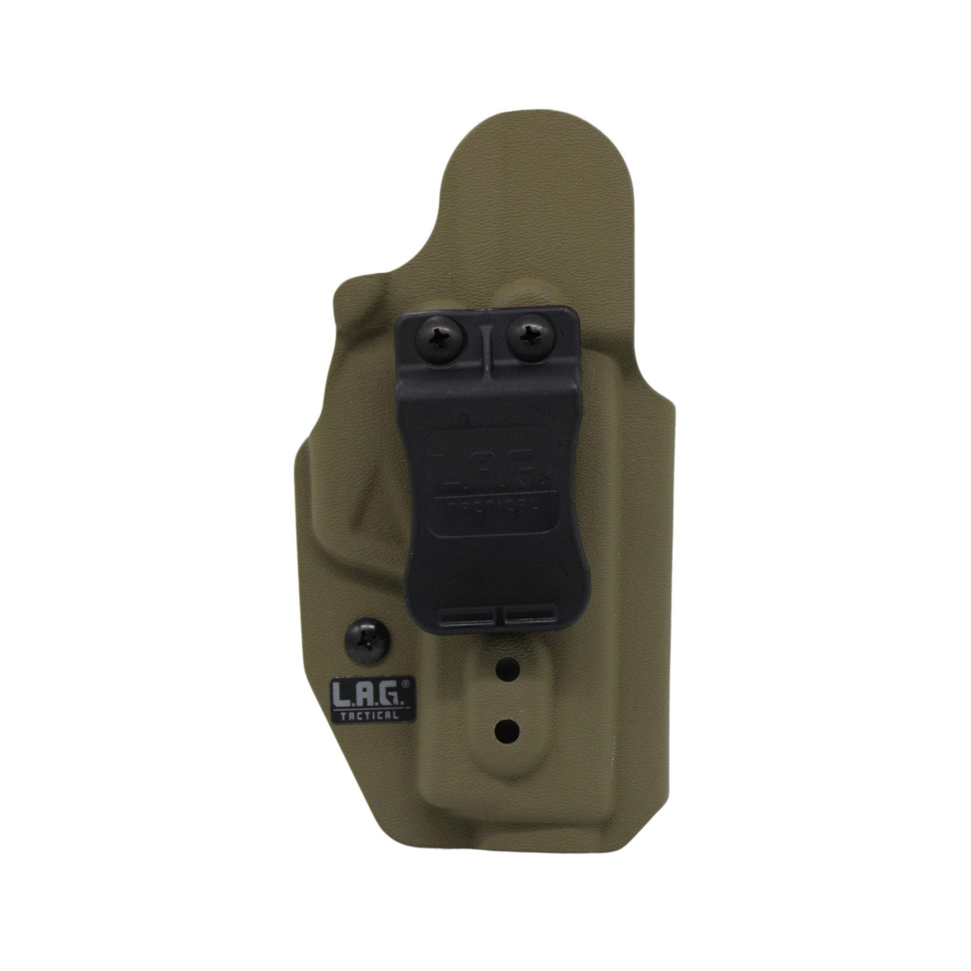 L.A.G. Tactical Inc. Liberator MK II Inside Waistband Holster for SA Hellcat - Flat Dark Earth Kydex