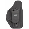 L.A.G. Tactical Liberator Mk 2 Inside Waistband Holster for 9mm and .40 Caliber Pistols - Ambidextrous Black Kydex