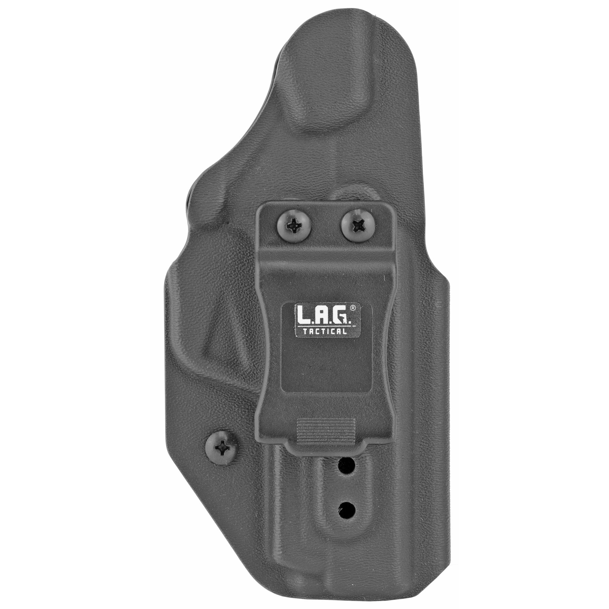 L.A.G. Tactical Liberator MK II Inside Waistband Holster for Shield 9, Ambidextrous, Black Kydex