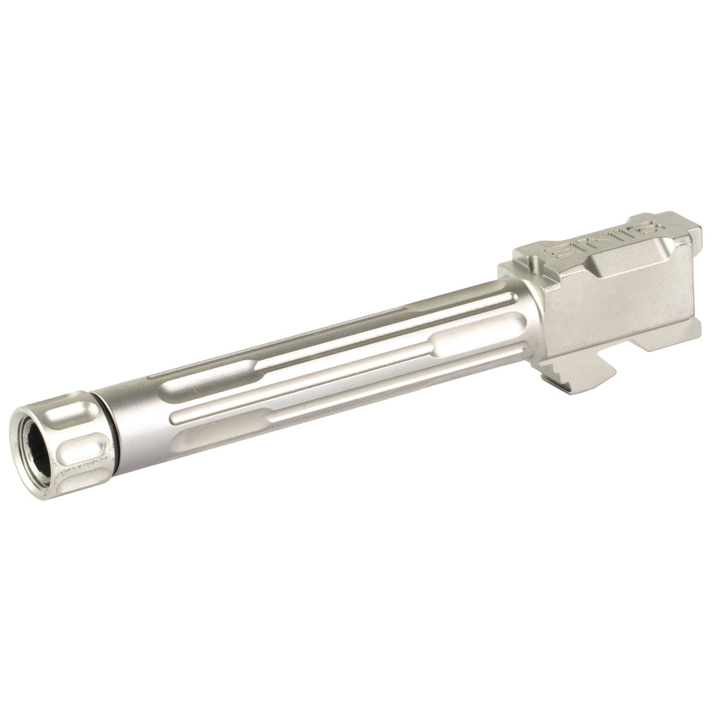 LanTac USA LLC 9INE Drop-In Barrel for Glock 17 with 1:10 Twist, 9mm, Silver Finish