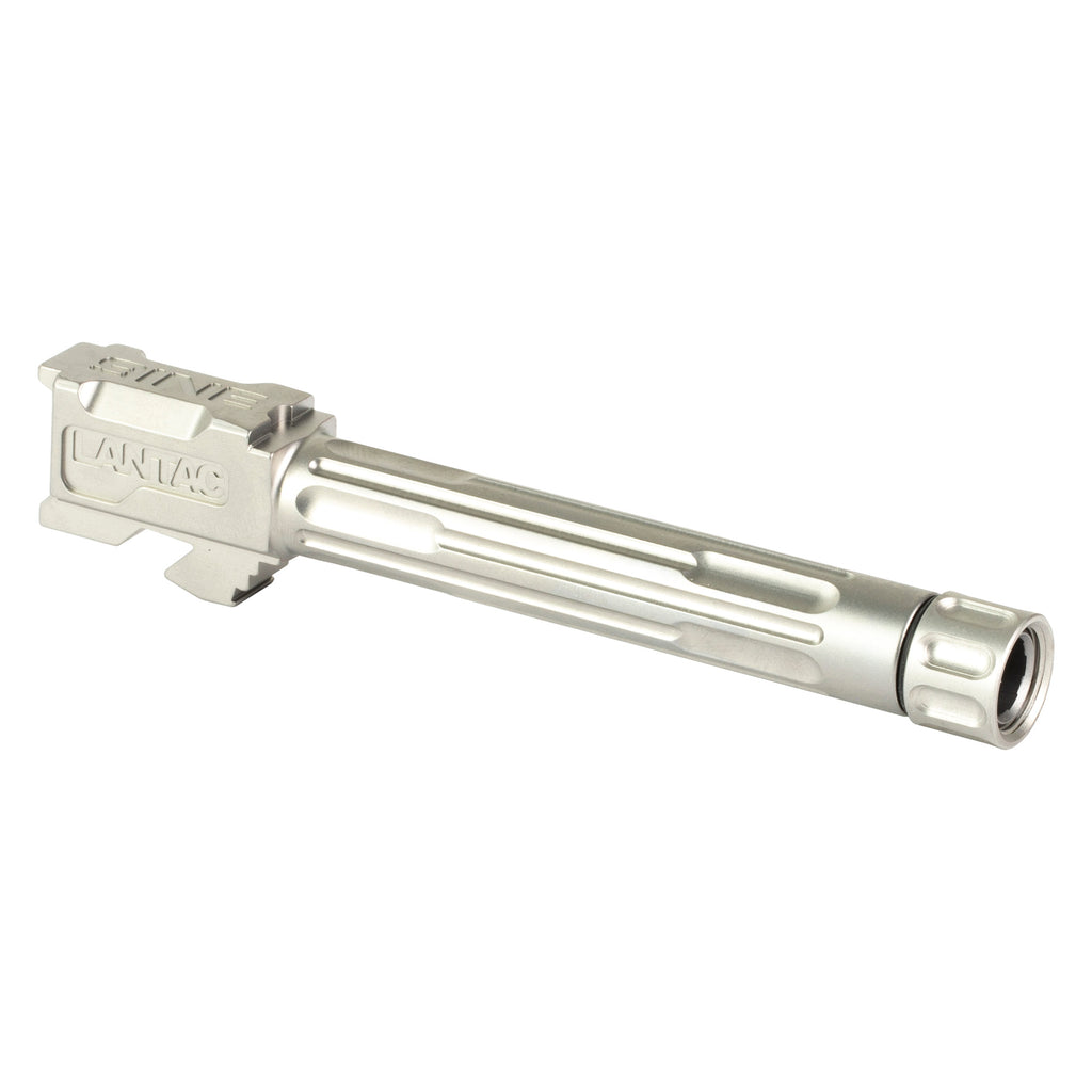 LanTac USA LLC 9INE Drop-In Barrel for Glock 17 with 1:10 Twist, 9mm, Silver Finish