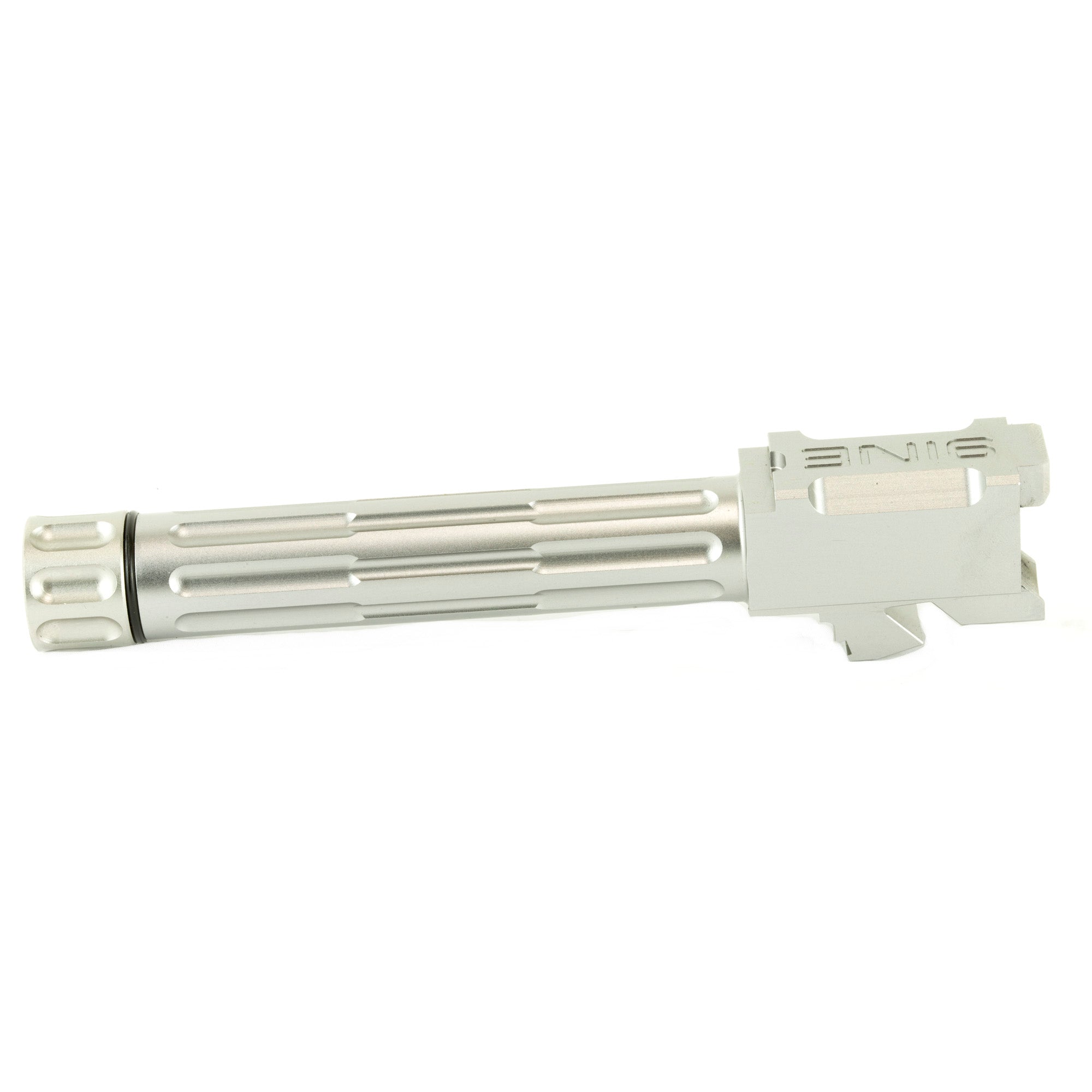 LANTAC 9INE Fluted Threaded Stainless Steel Barrel for Glock 19 (Part Number: 01-GB-G19-TH-SS)