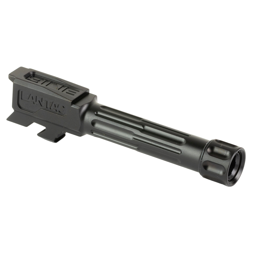 LanTac USA LLC 9INE Threaded 9mm Barrel for Glock 43 & 43x Pistols, Black