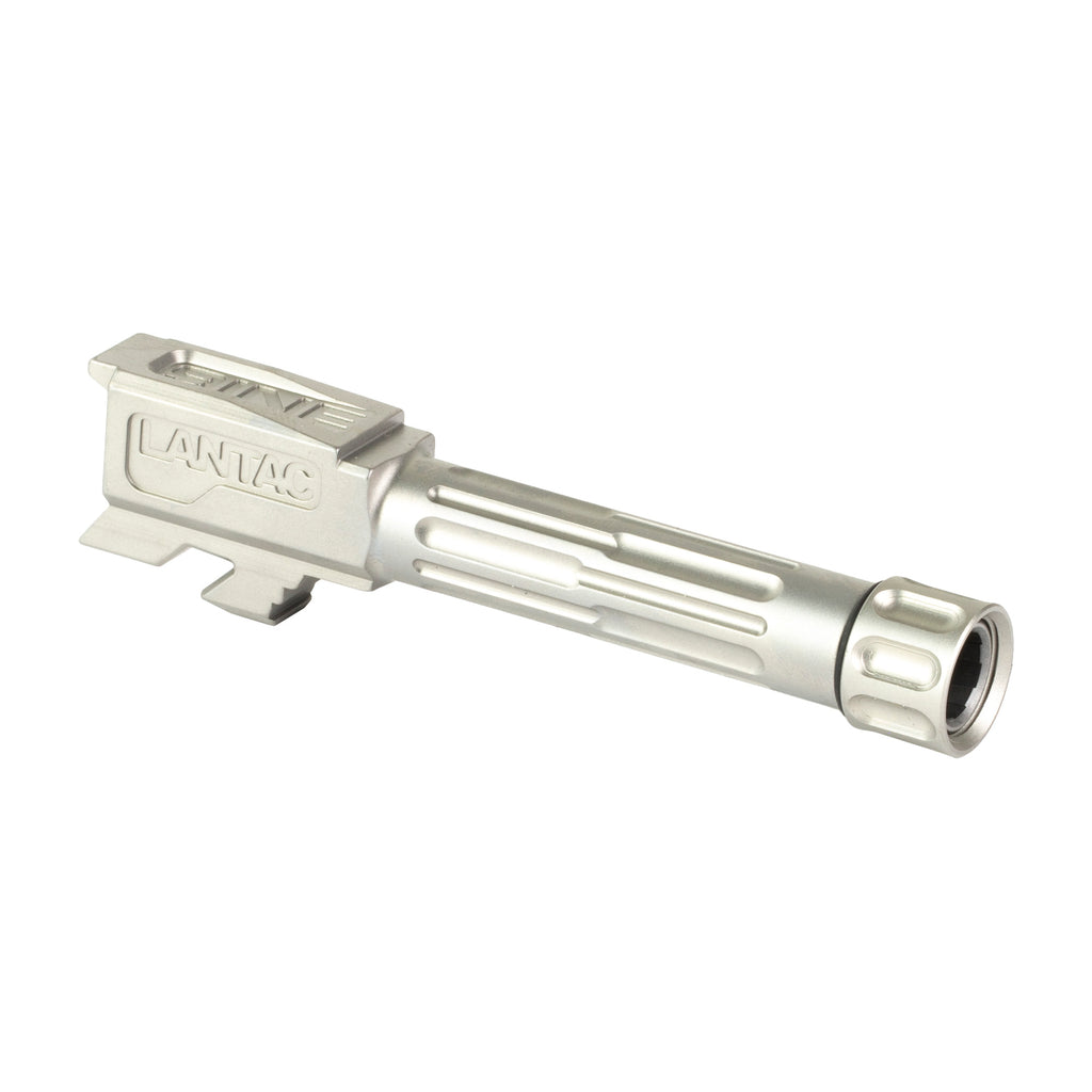 LanTac USA LLC 9INE Threaded Stainless Steel Barrel for Glock 43 & 43X Pistols