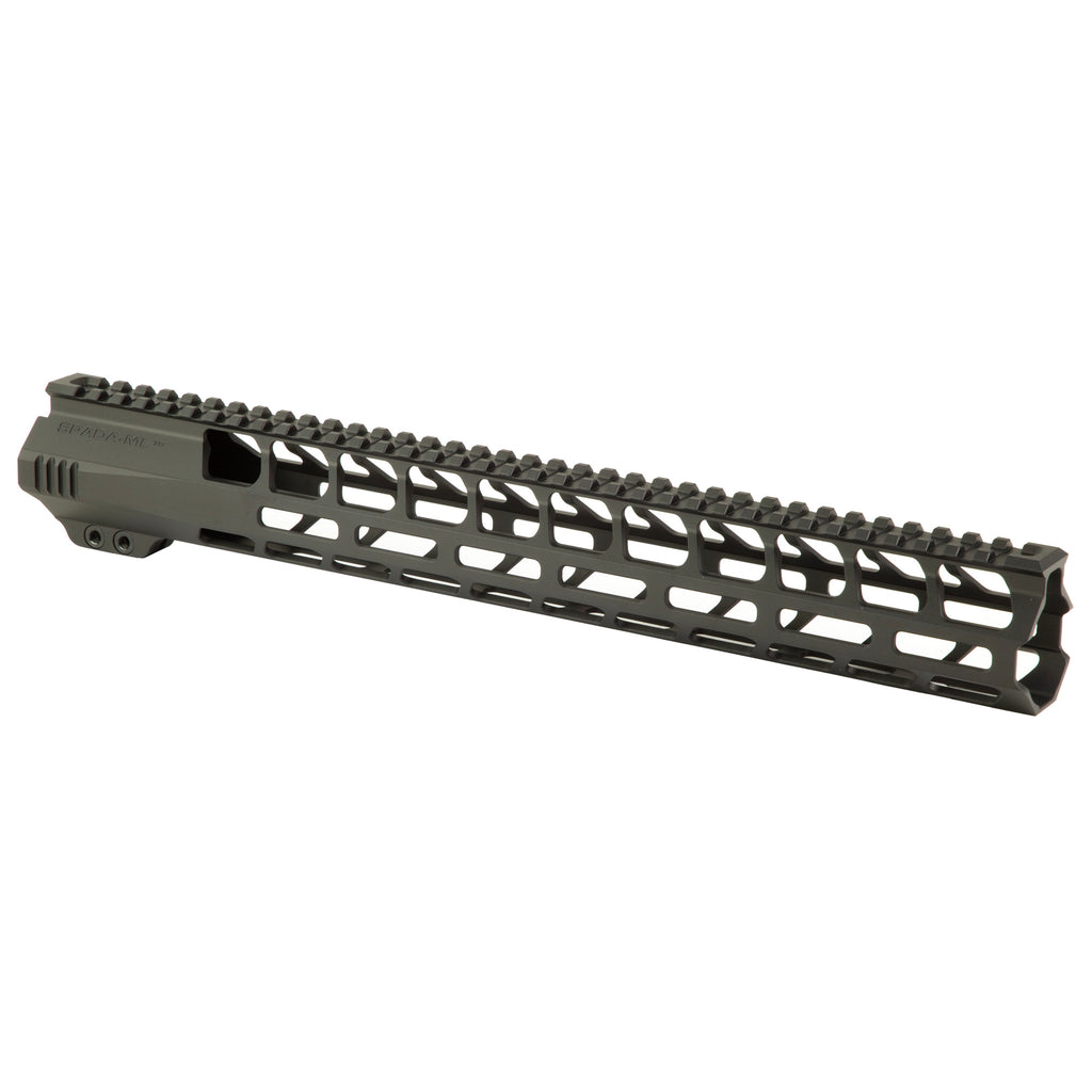 LanTac USA LLC Spada ML 15 M-LOK Handguard – Black, Durable Aluminum Construction