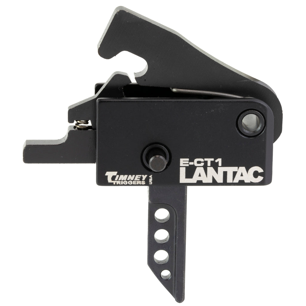 LANTAC E-CT1 Single Stage Trigger – Precision CNC Machined from S7 Steel with Adjustable Aluminum Cassette