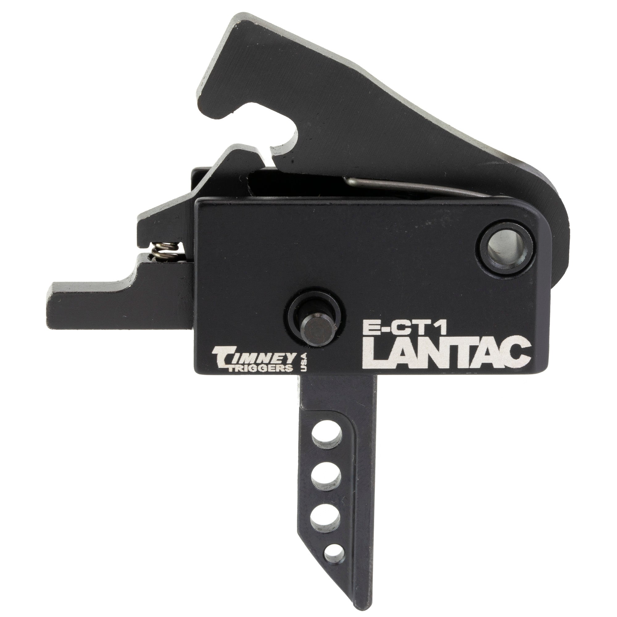 LANTAC E-CT1 Single Stage Trigger – Precision CNC Machined from S7 Steel with Adjustable Aluminum Cassette