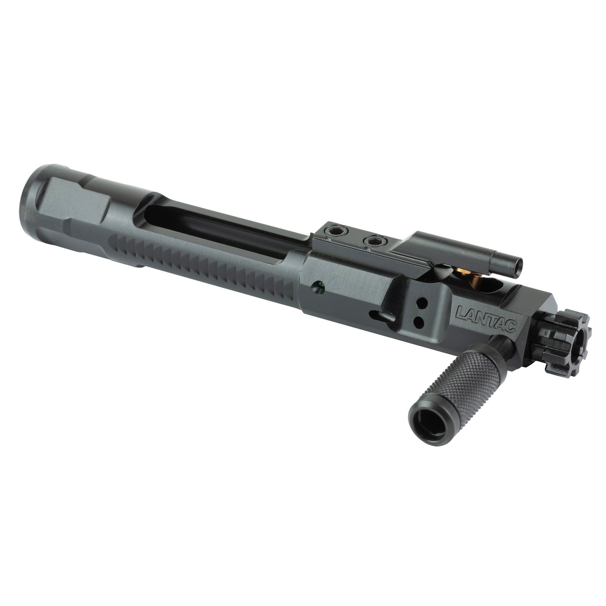 LanTac USA LLC E-BCG 5.56 Side Charge Bolt Carrier Group for AR-15 - Black