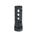 LanTac USA LLC LANTAC Dragon Plan-B Hub Mount Muzzle Brake for 30 Caliber, 1/2X28 Thread, Black