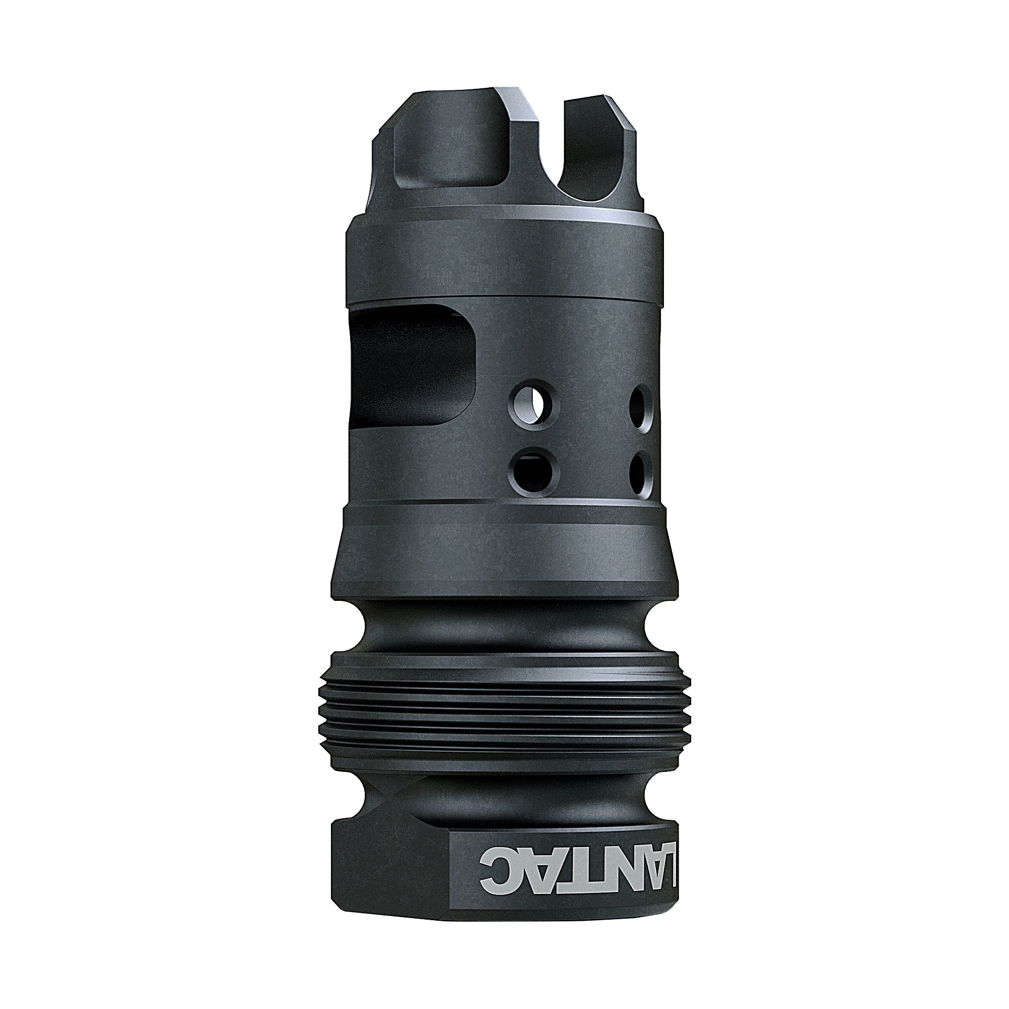 LANTAC 223/556 Dragon XENO Muzzle Brake by LanTac USA LLC - 1/2x28 Thread, Black