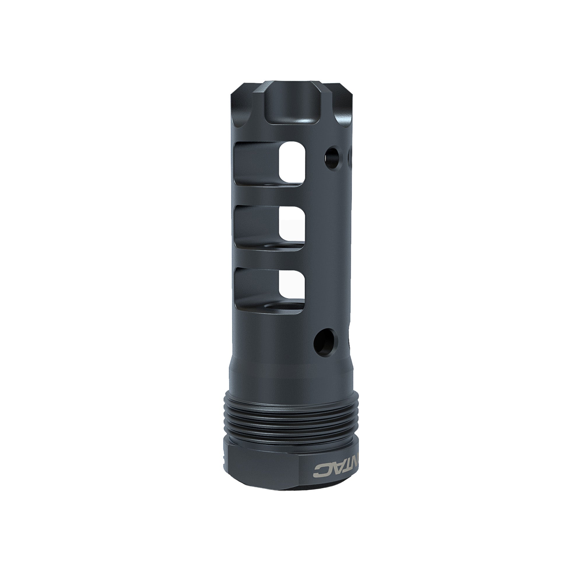 LANTAC Dragon Plan-B Muzzle Brake for 223 Remington - 1/2x28 Thread Black Finish