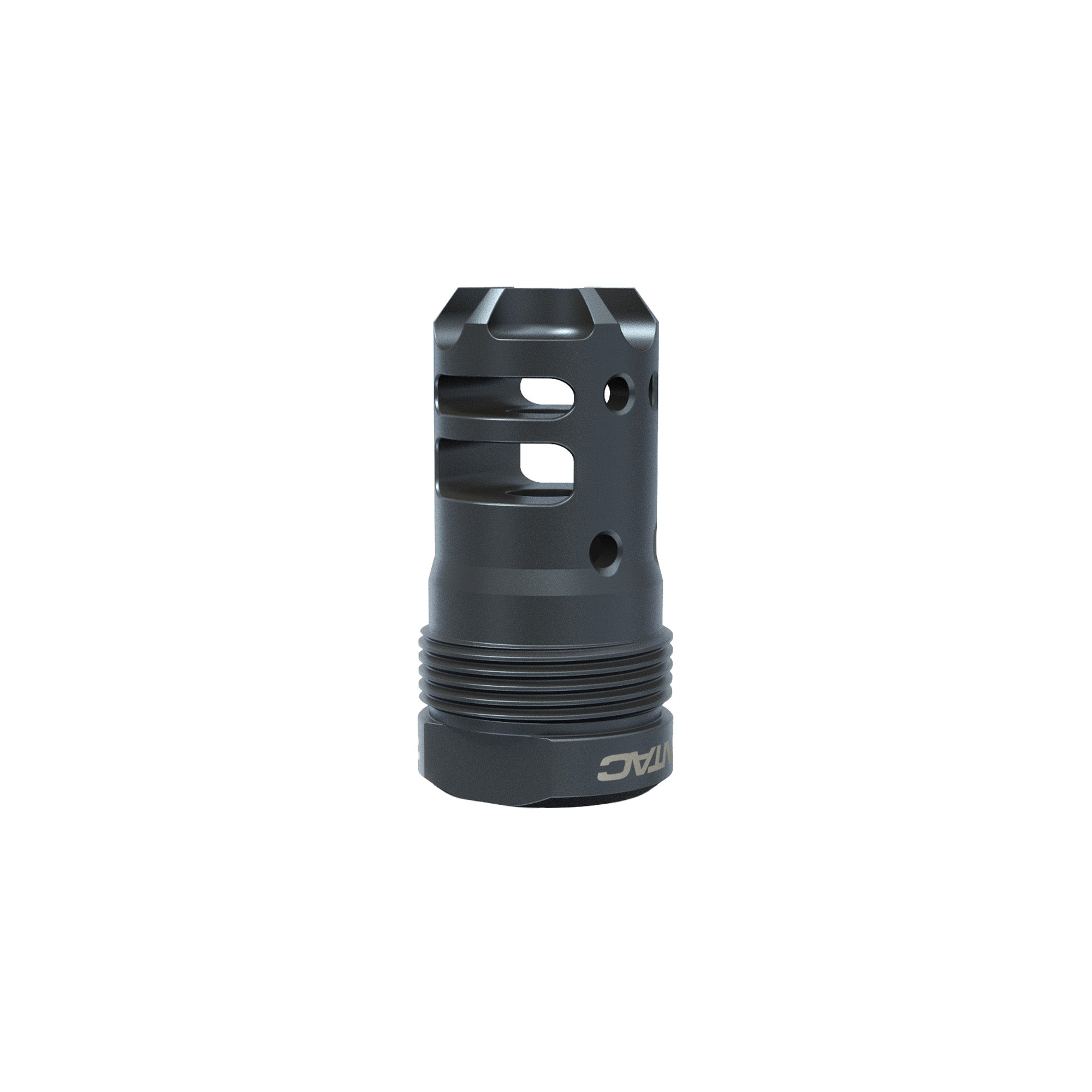 LANTAC Dragon Plan-B Hub Mount Muzzle Brake for 223 Remington, 1/2x28 Thread by LanTac USA LLC