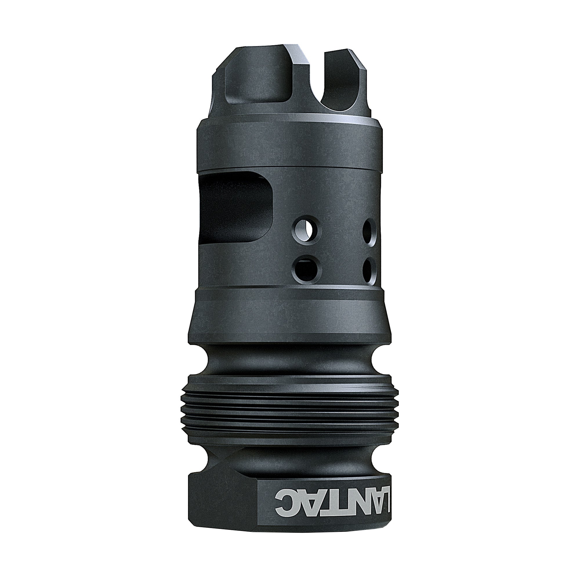LANTAC 762 Dragon XENO Muzzle Brake by LanTac USA LLC - Model DGN762B-DAX, 308 Winchester, 1/2X28 Thread
