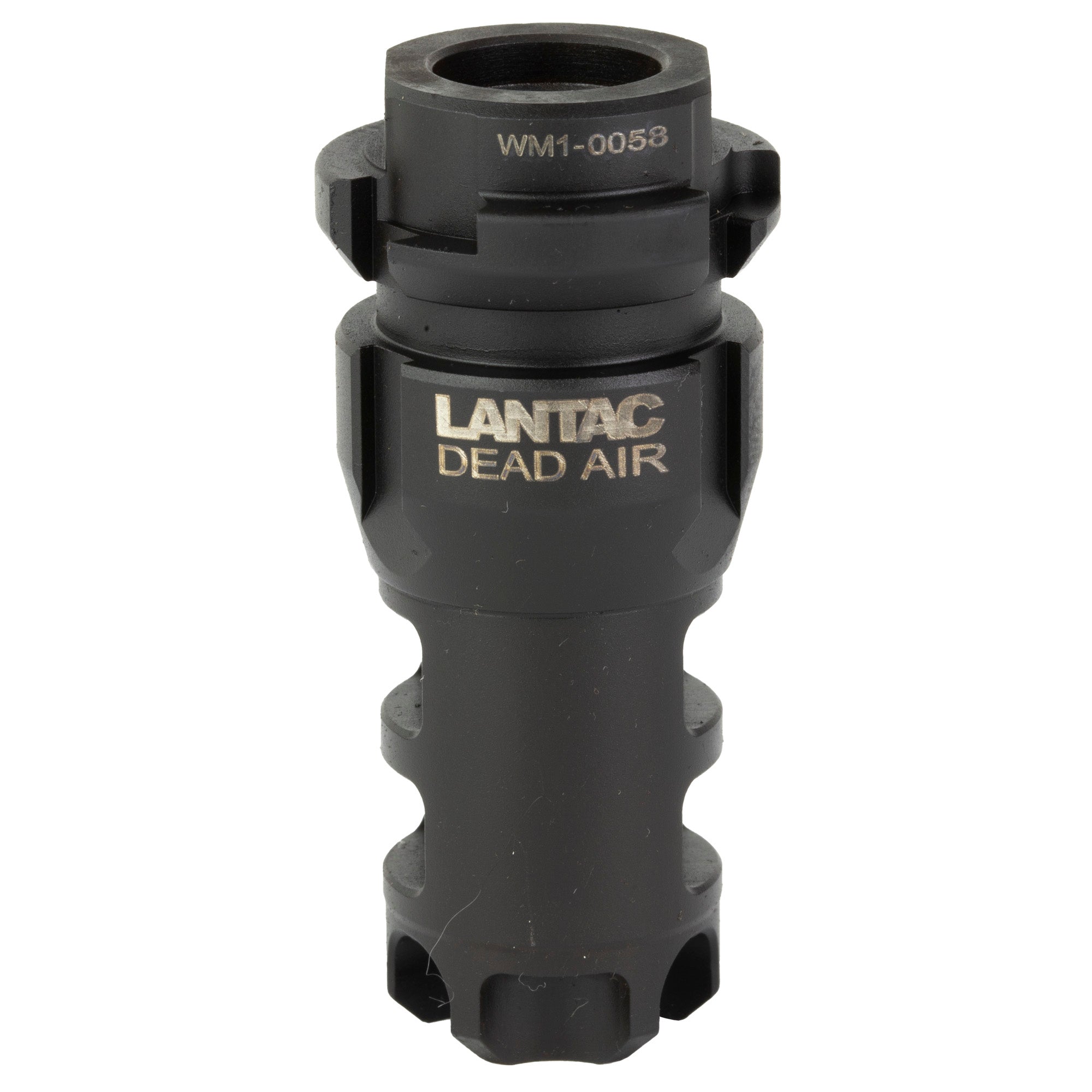 Lantac Dragon 9mm MPX Muzzle Brake with Dead Air KEYMO Mounting System