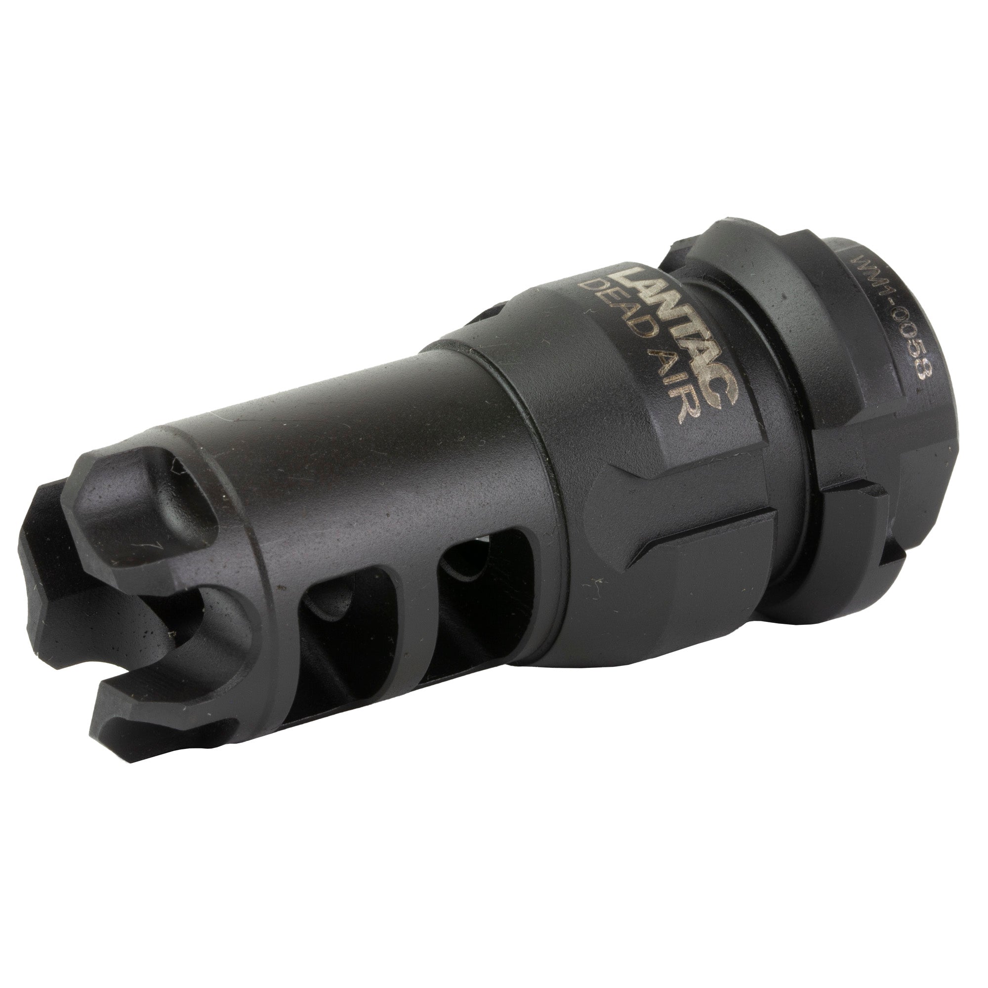 Lantac Dragon 9mm MPX Muzzle Brake with Dead Air KEYMO Mounting System
