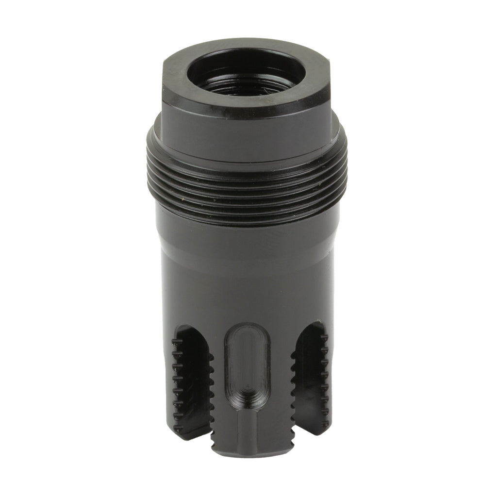 LANTAC Lamprey 5.56 Flash Hider with Toothed Four Tine Design - 1/2x28 Thread by LanTac USA LLC