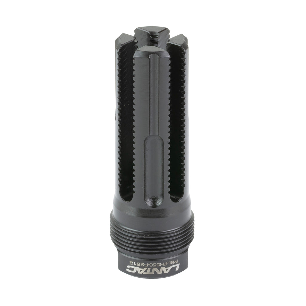 LANTAC Lamprey 5.56 Flash Hider with 1/2x28 Threads - Black