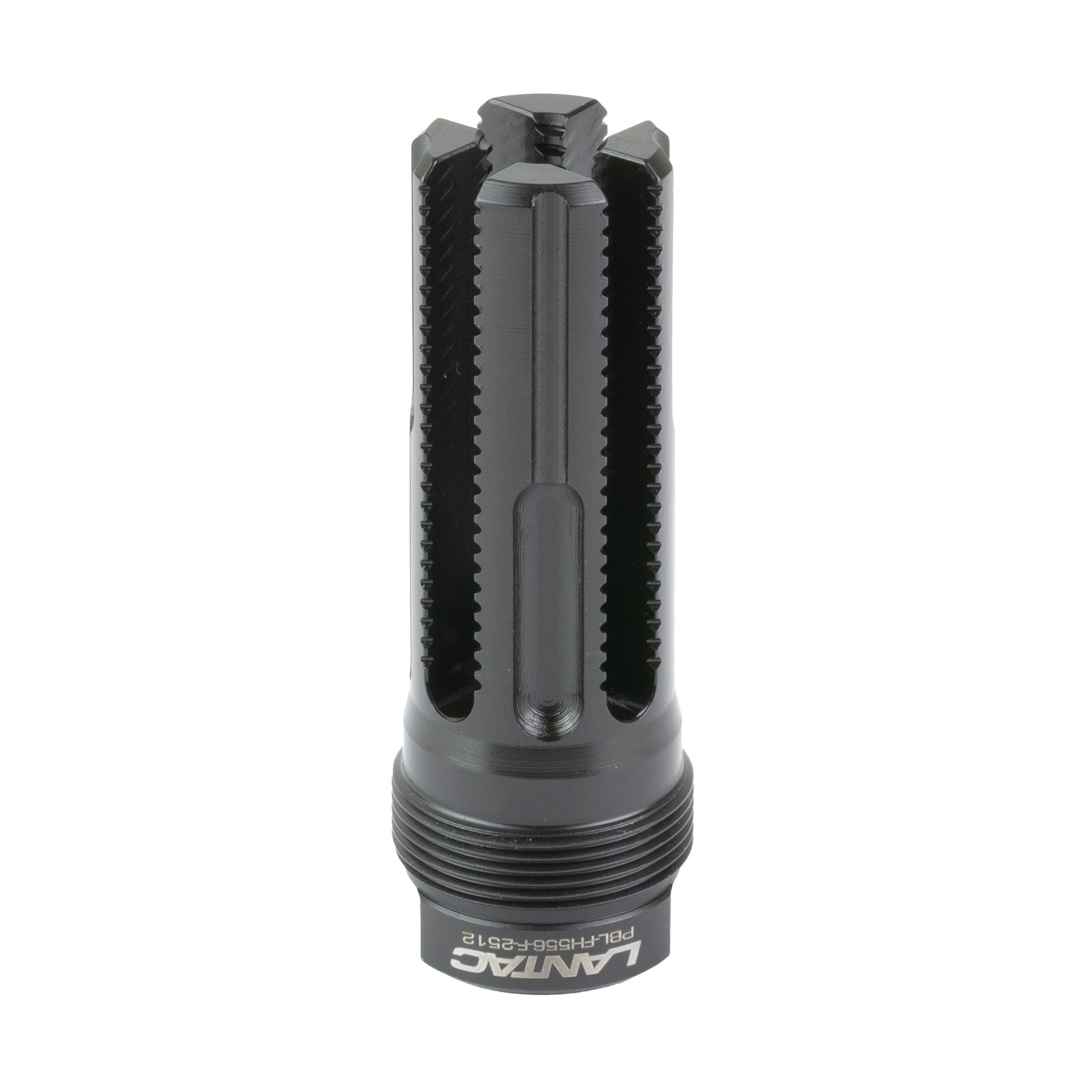 LANTAC Lamprey 5.56 Flash Hider with 1/2x28 Threads - Black