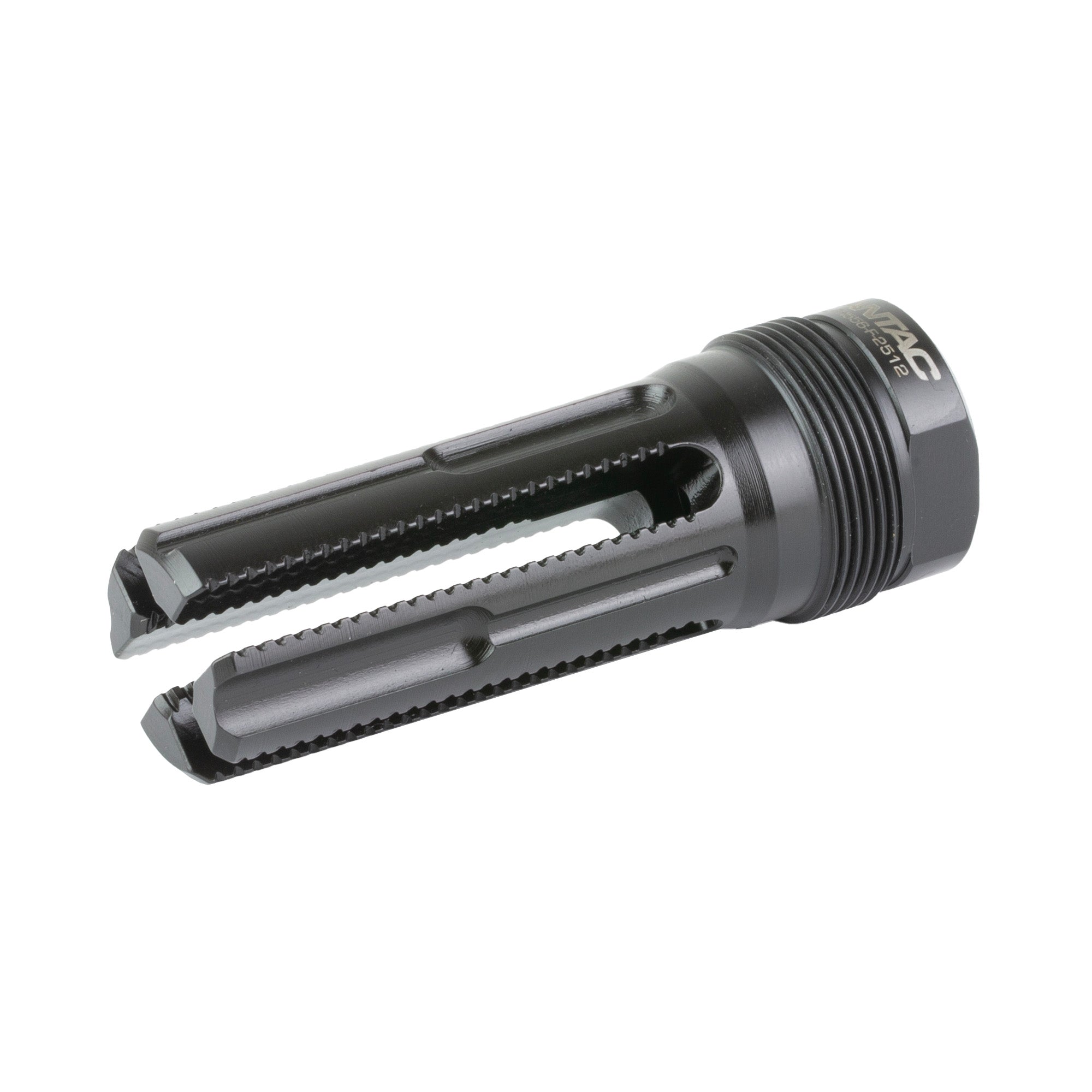LANTAC Lamprey 5.56 Flash Hider with 1/2x28 Threads - Black