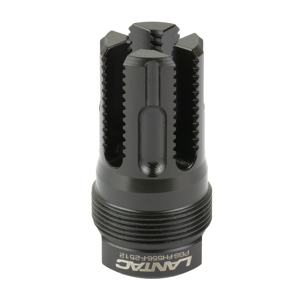 LANTAC Lamprey 5.56 Flash Hider with 1/2x28 Threads - Black