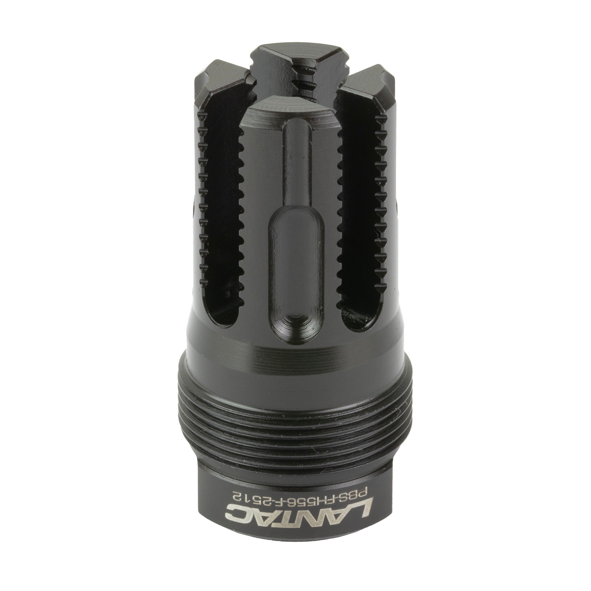 LANTAC Lamprey 5.56 Flash Hider with 1/2x28 Threads - Black