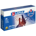 Lapua 222 Remington 55 Grain FMJ Ammo – 20 Rds per Box, 600 per Case
